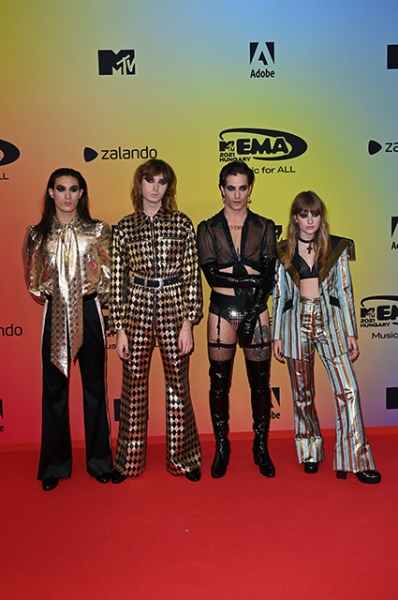 Måneskin, Рита Ора, Винни Харлоу и другие на премии MTV Europe Music Awards в Будапеште