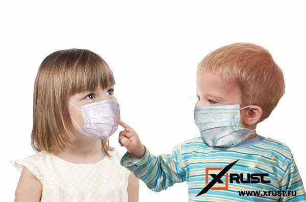 Опасность ношения масок для детей